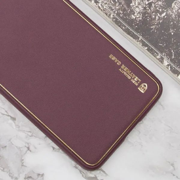 Кожаный чехол Xshield для Samsung Galaxy S23 FE — Бордовый — фото 1 Кожаный чехол Xshield для Samsung Galaxy S23 FE — Бордовый — фото 1