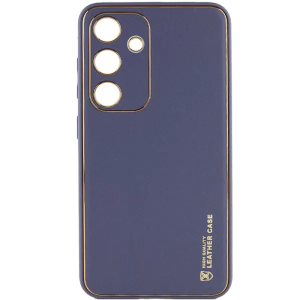 Шкіряний чохол Xshield для Samsung Galaxy S23 — Сірий — фото 1 Шкіряний чохол Xshield для Samsung Galaxy S23 — Сірий — фото 1