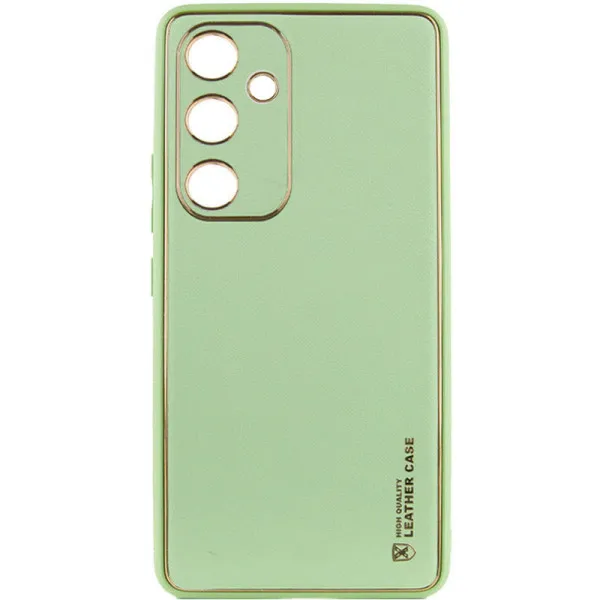 Шкіряний чохол Xshield для Samsung Galaxy S23 — Зелений — фото 1 Шкіряний чохол Xshield для Samsung Galaxy S23 — Зелений — фото 1