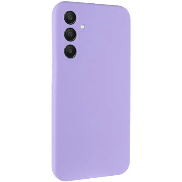 Чехол Silicone Cover Lakshmi Full Camera (AAA) для Samsung Galaxy S24 FE — Сиреневый — фото 1 Чехол Silicone Cover Lakshmi Full Camera (AAA) для Samsung Galaxy S24 FE — Сиреневый — фото 1