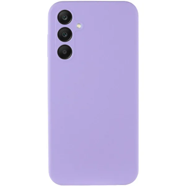 Чехол Silicone Cover Lakshmi Full Camera (AAA) для Samsung Galaxy S24 FE — Сиреневый — фото 2 Чехол Silicone Cover Lakshmi Full Camera (AAA) для Samsung Galaxy S24 FE — Сиреневый — фото 2
