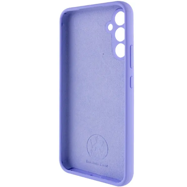 Чехол Silicone Cover Lakshmi Full Camera (AAA) для Samsung Galaxy S24 FE — Сиреневый — фото 4 Чехол Silicone Cover Lakshmi Full Camera (AAA) для Samsung Galaxy S24 FE — Сиреневый — фото 4