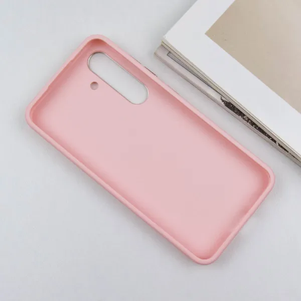 TPU чехол Bonbon Metal Style для Samsung Galaxy S24+ / S25+ — Розовый — фото 4