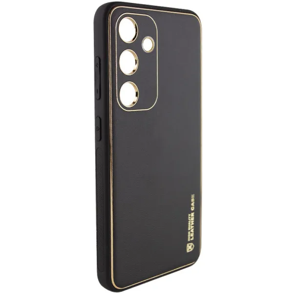 Кожаный чехол Xshield для Samsung Galaxy S24+ — Черный — фото 3 Кожаный чехол Xshield для Samsung Galaxy S24+ — Черный — фото 3