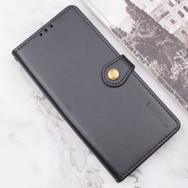 Кожаный чехол-книжка GETMAN Gallant (PU) для Samsung Galaxy S24+ — Черный — фото 5 Кожаный чехол-книжка GETMAN Gallant (PU) для Samsung Galaxy S24+ — Черный — фото 5