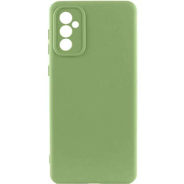 Чехол TPU GETMAN Liquid Silk Full Camera для Samsung Galaxy S24 — Зеленый Чехол TPU GETMAN Liquid Silk Full Camera для Samsung Galaxy S24 — Зеленый