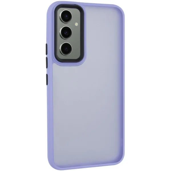 Чехол TPU+PC Lyon Frosted для Samsung Galaxy S25+ / S24+ — Фиолетовый — фото 1