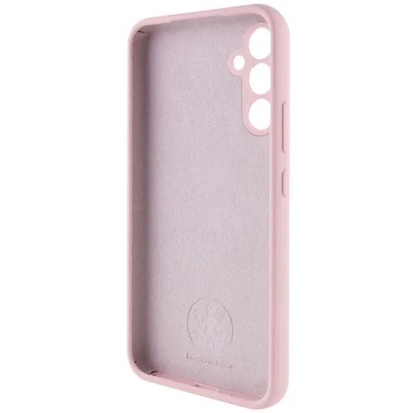 Чехол Silicone Cover Lakshmi Full Camera (AAA) для Samsung Galaxy S25+ — Розовый — фото 4
