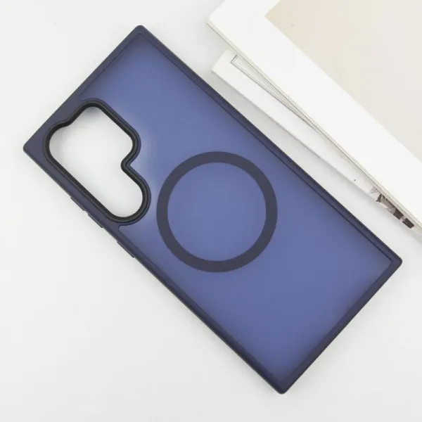 Чехол Ummi Colorful with Magnetic Fit для Samsung Galaxy S25 Ultra — Синий — фото 2