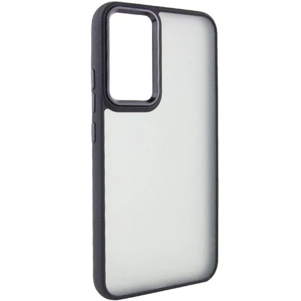 Чехол TPU+PC Lyon Frosted для Samsung Galaxy S25 Ultra — Черный — фото 1 Чехол TPU+PC Lyon Frosted для Samsung Galaxy S25 Ultra — Черный — фото 1
