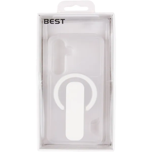 Чехол PC Soft Mist with Magnetic Fit для Samsung Galaxy S25 / S24 — Прозрачный — фото 2 Чехол PC Soft Mist with Magnetic Fit для Samsung Galaxy S25 / S24 — Прозрачный — фото 2