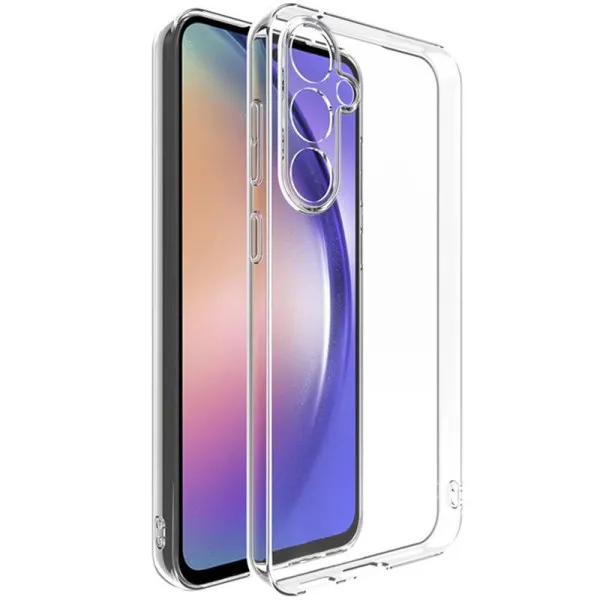 TPU чехол Epic Transparent 1,5mm Full Camera для Samsung Galaxy S26+ — Прозрачный