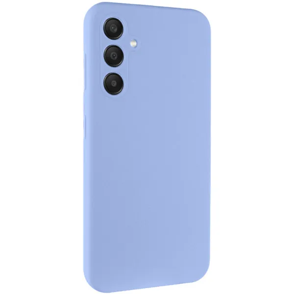 Чехол TPU GETMAN Liquid Silk Full Camera для Samsung Galaxy S26+ — Сиреневый