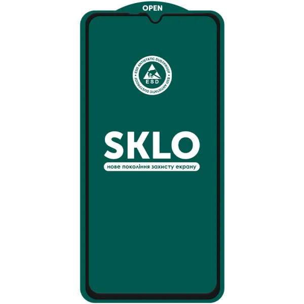 Защитное стекло SKLO 5D (тех.пак) для Samsung Galaxy S26+ — Черный Защитное стекло SKLO 5D (тех.пак) для Samsung Galaxy S26+ — Черный