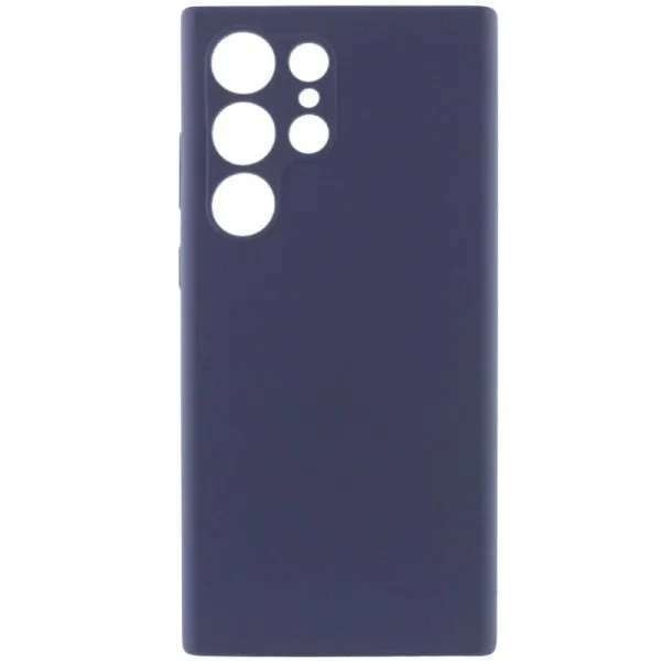 Чехол Silicone Cover Lakshmi Full Camera (AAA) для Samsung Galaxy S26 Ultra — Темно-синий — фото 1 Чехол Silicone Cover Lakshmi Full Camera (AAA) для Samsung Galaxy S26 Ultra — Темно-синий — фото 1