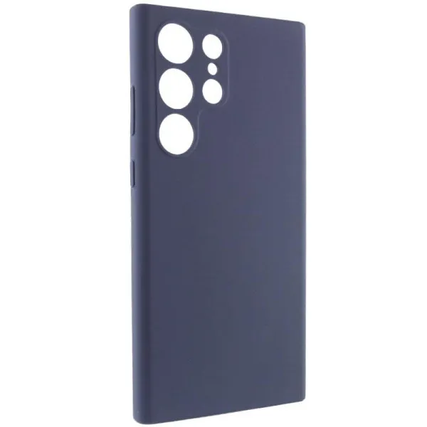 Чехол Silicone Cover Lakshmi Full Camera (AAA) для Samsung Galaxy S26 Ultra — Темно-синий — фото 3 Чехол Silicone Cover Lakshmi Full Camera (AAA) для Samsung Galaxy S26 Ultra — Темно-синий — фото 3