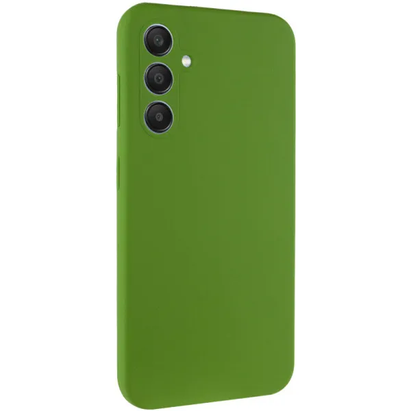 Чехол TPU GETMAN Liquid Silk Full Camera для Samsung Galaxy S26 / S26 Pro — Зеленый — фото 1 Чехол TPU GETMAN Liquid Silk Full Camera для Samsung Galaxy S26 / S26 Pro — Зеленый — фото 1