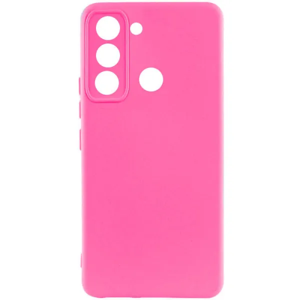 Чехол Silicone Cover Lakshmi Full Camera (AAA) для TECNO Pop 5 LTE — Розовый — фото 3 Чехол Silicone Cover Lakshmi Full Camera (AAA) для TECNO Pop 5 LTE — Розовый — фото 3