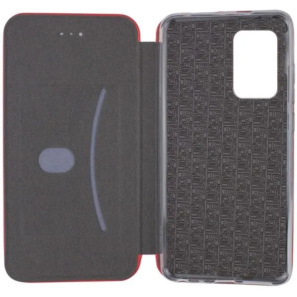 Кожаный чехол-книжка Classy для TECNO Pova Neo 3 (LH6n) — Красный — фото 3
