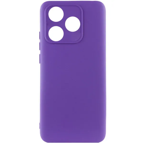 Чохол Silicone Cover Lakshmi Full Camera (AAA) для TECNO Spark 10 — Фіолетовий — фото 3 Чохол Silicone Cover Lakshmi Full Camera (AAA) для TECNO Spark 10 — Фіолетовий — фото 3