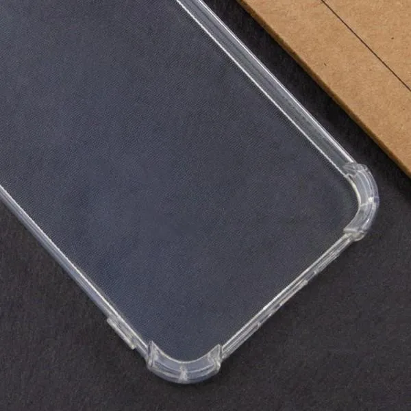 TPU чехол GETMAN Ease logo усиленные углы для TECNO Spark 20 Pro — Прозрачный — фото 4