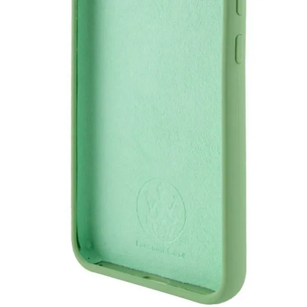 Чехол Silicone Cover Lakshmi Full Camera (AAA) для TECNO Spark 8C — Мятный — фото 2 Чехол Silicone Cover Lakshmi Full Camera (AAA) для TECNO Spark 8C — Мятный — фото 2