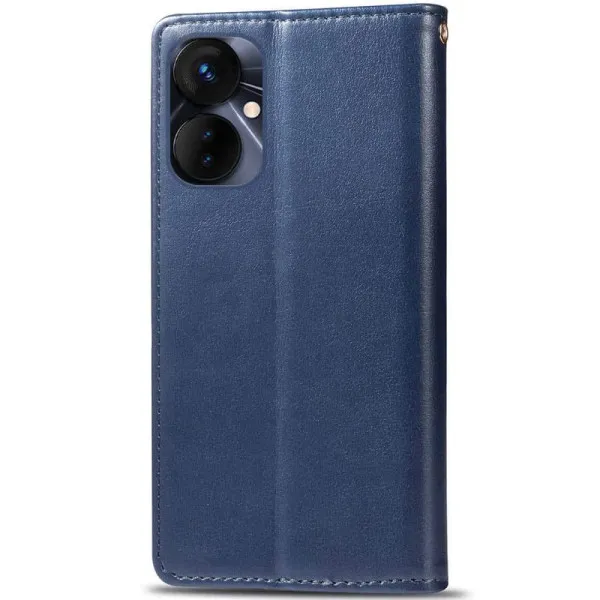 Шкіряний чохол-книжка GETMAN Gallant (PU) для TECNO Spark 9 Pro (KH7n) — Синій — фото 2 Шкіряний чохол-книжка GETMAN Gallant (PU) для TECNO Spark 9 Pro (KH7n) — Синій — фото 2