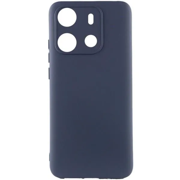 Чехол Silicone Cover Lakshmi Full Camera (A) для Tecno Spark Go 2023 — Синий — фото 1