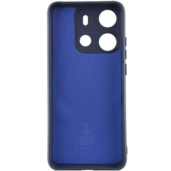 Чехол Silicone Cover Lakshmi Full Camera (A) для Tecno Spark Go 2023 — Синий — фото 2