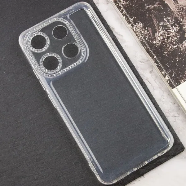 Чехол TPU Starfall Clear для Tecno Spark Go 2023 — Прозрачный — фото 4