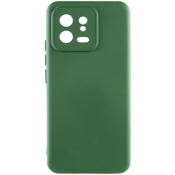 Чохол TPU GETMAN Liquid Silk Full Camera для Xiaomi 13 Pro — Зелений — фото 1