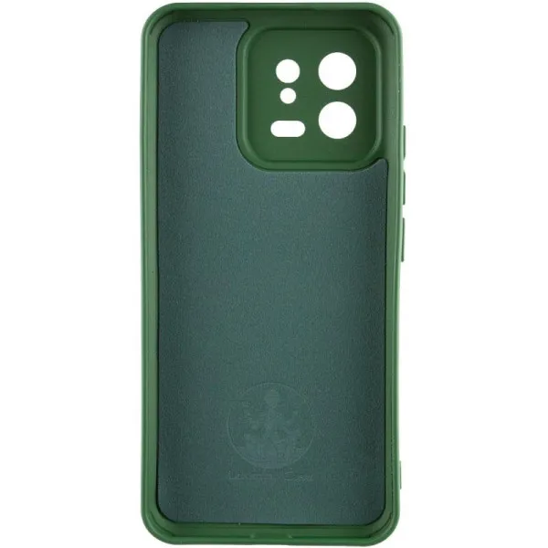 Чохол TPU GETMAN Liquid Silk Full Camera для Xiaomi 13 Pro — Зелений — фото 3