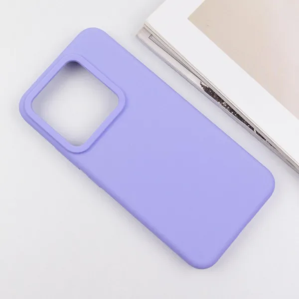 Чехол Silicone Cover Lakshmi (AAA) для Xiaomi 14 Pro — Сиреневый — фото 3 Чехол Silicone Cover Lakshmi (AAA) для Xiaomi 14 Pro — Сиреневый — фото 3