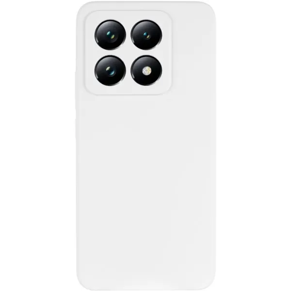 Чехол Silicone Cover Lakshmi Full Camera (AAA) для Xiaomi 14T — Белый — фото 2 Чехол Silicone Cover Lakshmi Full Camera (AAA) для Xiaomi 14T — Белый — фото 2