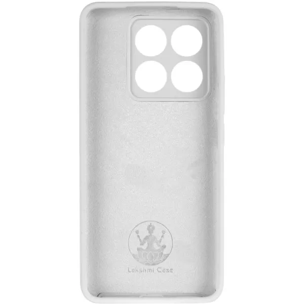 Чехол Silicone Cover Lakshmi Full Camera (AAA) для Xiaomi 14T — Белый — фото 3 Чехол Silicone Cover Lakshmi Full Camera (AAA) для Xiaomi 14T — Белый — фото 3