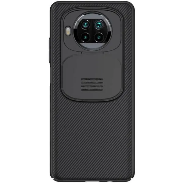 Карбоновая накладка Nillkin Camshield (шторка на камеру) для Xiaomi Mi 10T Lite /Redmi Note 9 Pro 5G — Черный — фото 1 Карбоновая накладка Nillkin Camshield (шторка на камеру) для Xiaomi Mi 10T Lite /Redmi Note 9 Pro 5G — Черный — фото 1