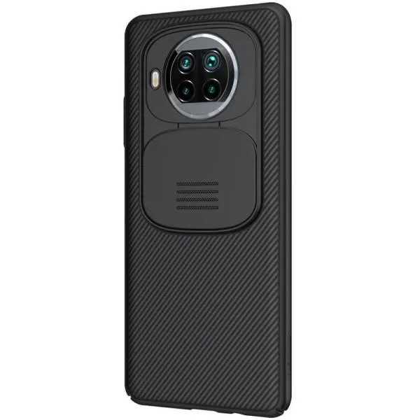 Карбоновая накладка Nillkin Camshield (шторка на камеру) для Xiaomi Mi 10T Lite /Redmi Note 9 Pro 5G — Черный — фото 5 Карбоновая накладка Nillkin Camshield (шторка на камеру) для Xiaomi Mi 10T Lite /Redmi Note 9 Pro 5G — Черный — фото 5