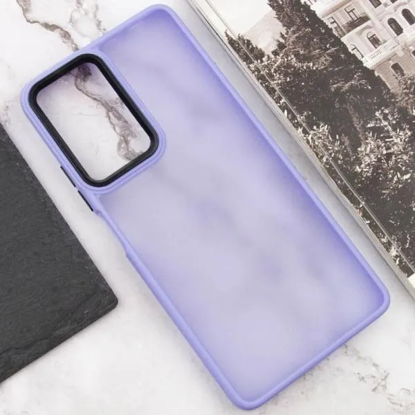 Чехол TPU+PC Lyon Frosted для Xiaomi Poco F5 Pro — Фиолетовый — фото 4 Чехол TPU+PC Lyon Frosted для Xiaomi Poco F5 Pro — Фиолетовый — фото 4