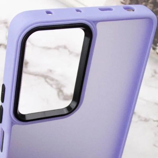 Чехол TPU+PC Lyon Frosted для Xiaomi Poco F5 Pro — Фиолетовый — фото 5 Чехол TPU+PC Lyon Frosted для Xiaomi Poco F5 Pro — Фиолетовый — фото 5