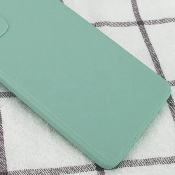 Силиконовый чехол Candy Full Camera для Xiaomi Poco F5 Pro — Зеленый — фото 2