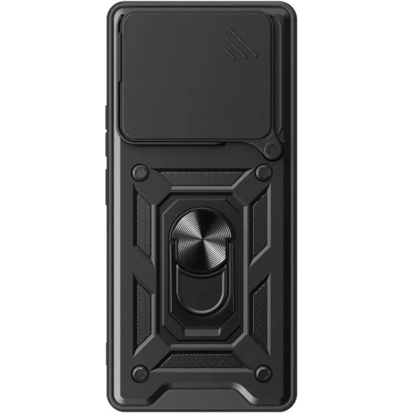 Чехол Ummi Camshield Serge Ring для Xiaomi Poco F8 Pro — Черный — фото 3 Чехол Ummi Camshield Serge Ring для Xiaomi Poco F8 Pro — Черный — фото 3