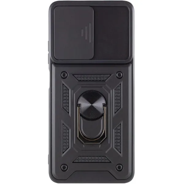 Чехол Ummi Camshield Serge Ring для Xiaomi Poco M6 Pro 5G — Черный — фото 2 Чехол Ummi Camshield Serge Ring для Xiaomi Poco M6 Pro 5G — Черный — фото 2