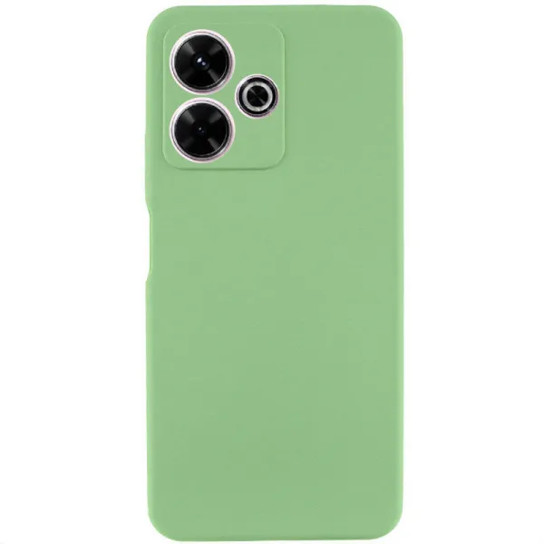 Чехол Silicone Cover Lakshmi Full Camera (AAA) для Xiaomi Redmi 13 4G / Poco M6 4G — Мятный — фото 1 Чехол Silicone Cover Lakshmi Full Camera (AAA) для Xiaomi Redmi 13 4G / Poco M6 4G — Мятный — фото 1