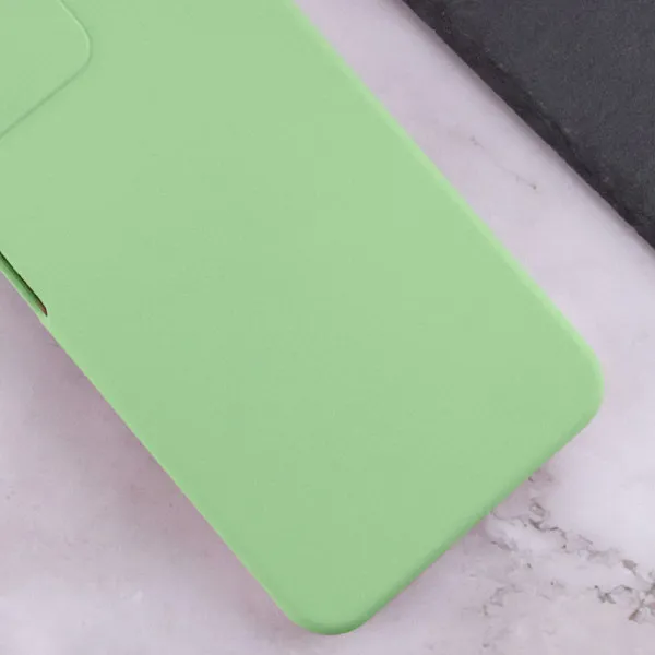 Чехол Silicone Cover Lakshmi Full Camera (AAA) для Xiaomi Redmi 13 4G / Poco M6 4G — Мятный — фото 2 Чехол Silicone Cover Lakshmi Full Camera (AAA) для Xiaomi Redmi 13 4G / Poco M6 4G — Мятный — фото 2