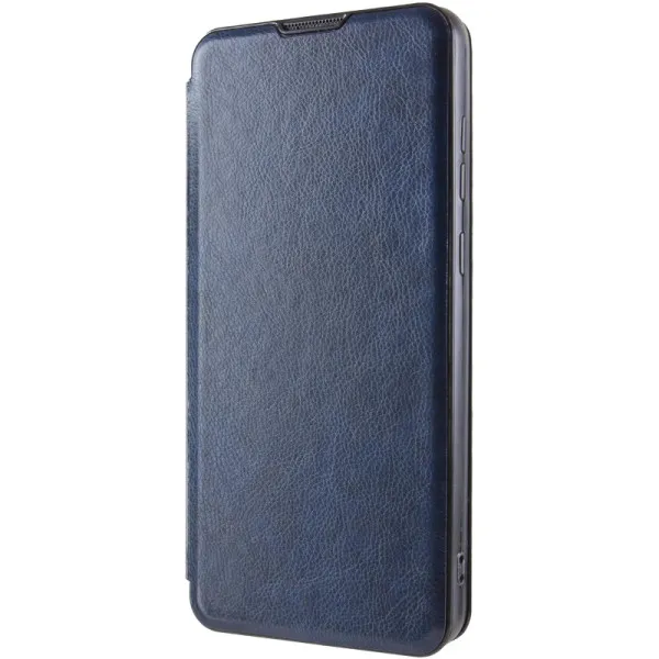 Кожаный чехол-книжка Belora для Xiaomi Poco M7 4G — Темно-синий — фото 2 Кожаный чехол-книжка Belora для Xiaomi Poco M7 4G — Темно-синий — фото 2