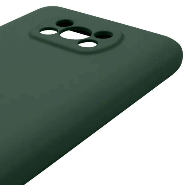 Чехол Silicone Cover Lakshmi Full Camera (AAA) для Xiaomi Poco X3 NFC / Poco X3 Pro — Зеленый — фото 1 Чехол Silicone Cover Lakshmi Full Camera (AAA) для Xiaomi Poco X3 NFC / Poco X3 Pro — Зеленый — фото 1