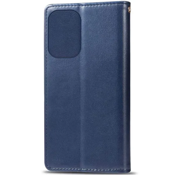 Кожаный чехол-книжка GETMAN Gallant (PU) для Xiaomi Poco X8 Pro — Синий — фото 4 Кожаный чехол-книжка GETMAN Gallant (PU) для Xiaomi Poco X8 Pro — Синий — фото 4