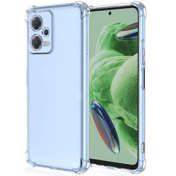 TPU чехол GETMAN Ease logo усиленные углы Full Camera для Xiaomi Poco X5 5G / Redmi Note 12 5G — Прозрачный — фото 1 TPU чехол GETMAN Ease logo усиленные углы Full Camera для Xiaomi Poco X5 5G / Redmi Note 12 5G — Прозрачный — фото 1
