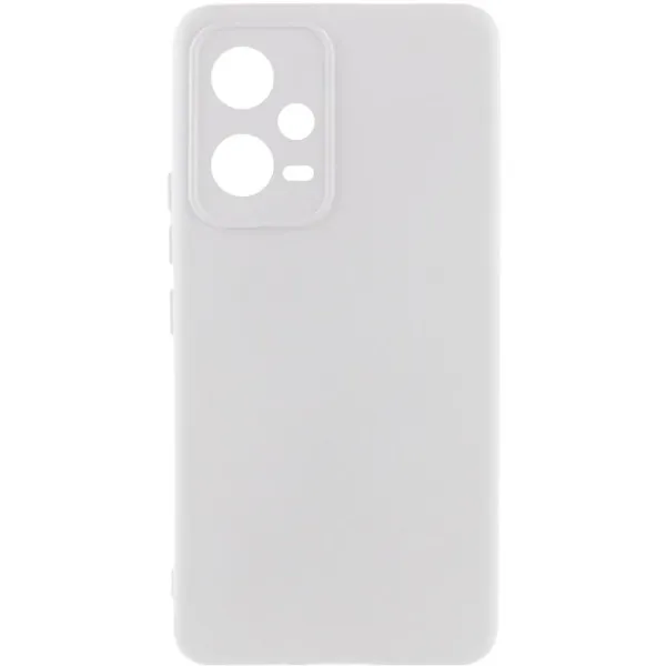 Чехол Silicone Cover Ummi Lakshmi Full Camera (AA) для Xiaomi Poco X5 5G / Note 12 5G — Белый Чехол Silicone Cover Ummi Lakshmi Full Camera (AA) для Xiaomi Poco X5 5G / Note 12 5G — Белый