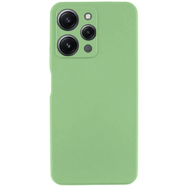 Чохол Silicone Cover Lakshmi Full Camera (AAA) для Xiaomi Redmi 12 — М'ятний — фото 1
